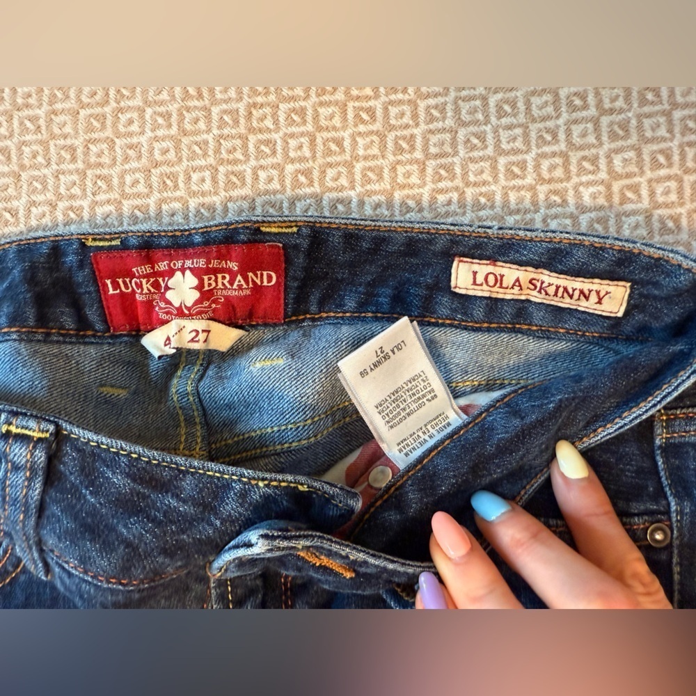 Vintage Lucky Brand Lola Skinny - Picture 3 of 4